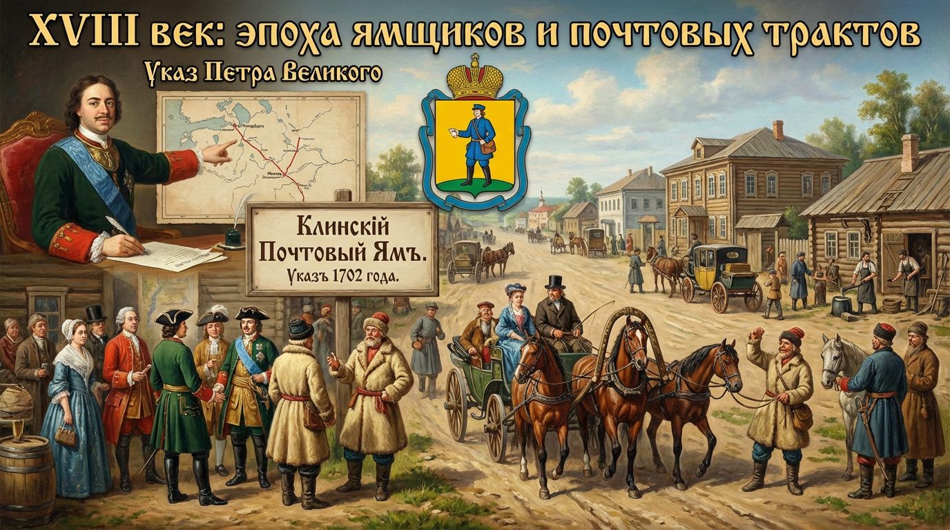 Указ Петра - эпоха ямщиков и почтовых трактов