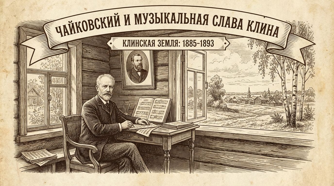 Петр Ильич Чайковский - музыкальная слава Клина